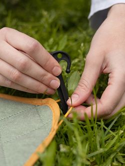 Плед для пикника и отдыха на пляже Smart Picnic, шалфей