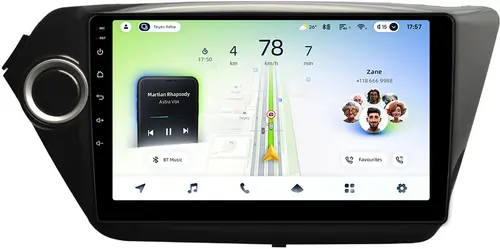 Магнитола для KIA Rio 3 2011-2017 - Teyes CC4L монитор 9" IPS, Android 14, Быстрая, Snapdragon 662, CarPlay, 4G SIM-слот