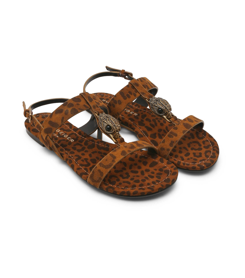 Босоножки кожаные hampton Kurt Geiger - коричневый(9802432209)