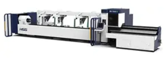 Базовый широкоформатный лазерный станок HSG Laser серии GFC для резки листового металла