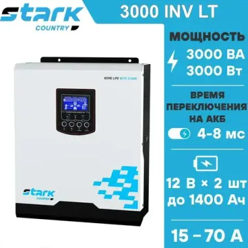 Комплект ИБП SC 3000 INV + GPL 12-75 х 2 шт.