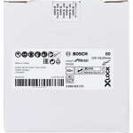 Фибровый круг 125 мм G60 X-LOCK R444 BOSCH2608619173