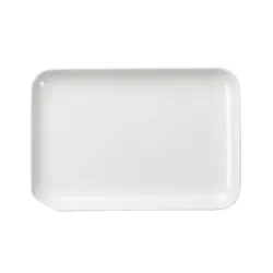 Блюдо 24,8*17,1*1,9 см прямоуг. с бортом White пластик меламин P.L. Proff Cuisine