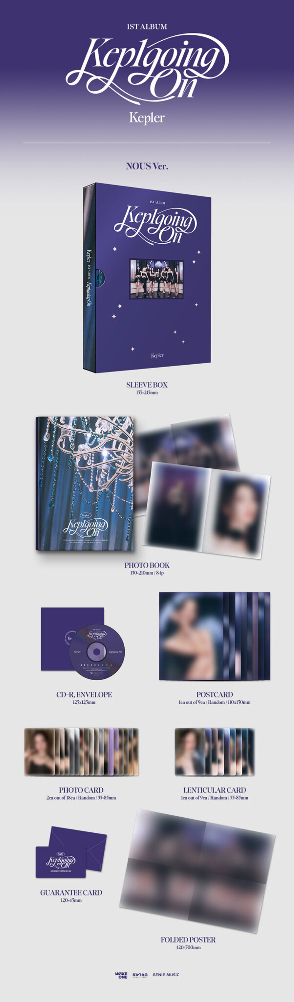 Альбом Kep1er - 1st Album [Kep1going On]