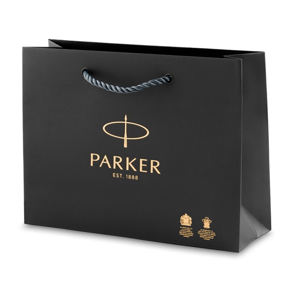 Подарочный набор: Шариковая ручка Parker Jotter + ежедневник, серебристый