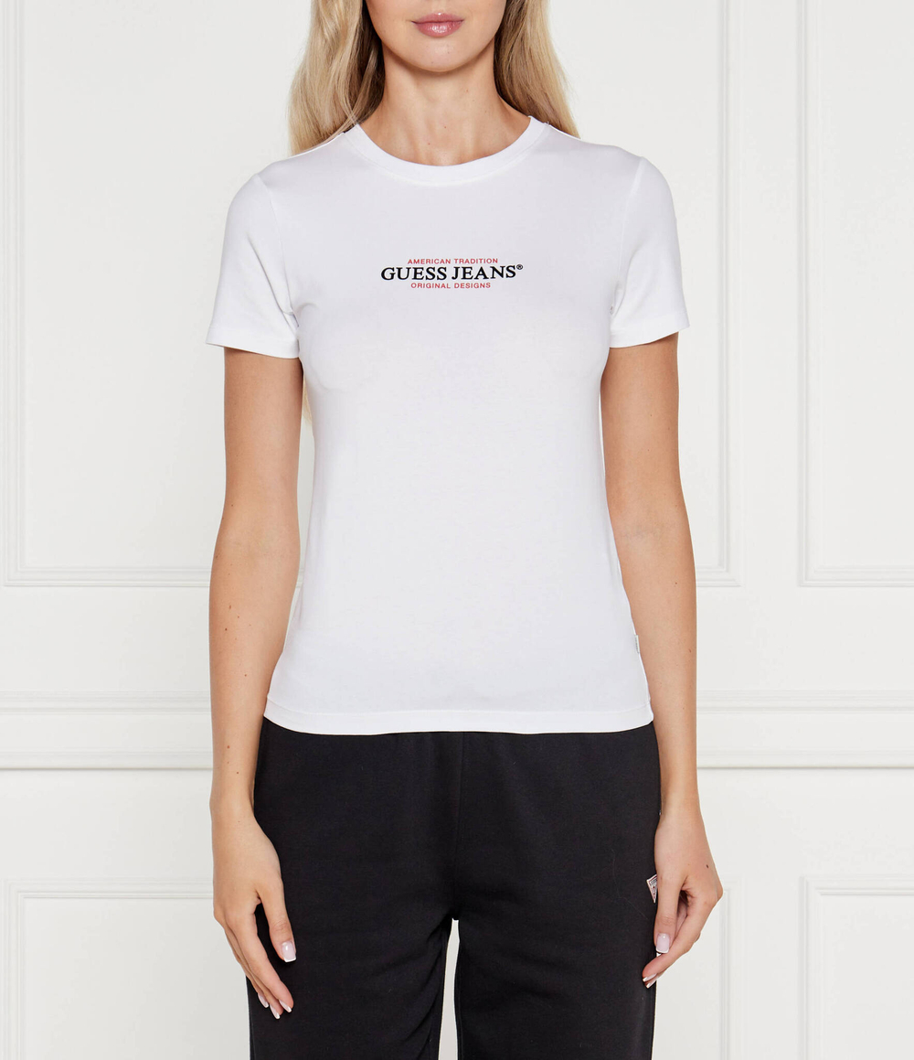 Футболка AMERICAN Guess Jeans - белый(W4YI03 J1314)