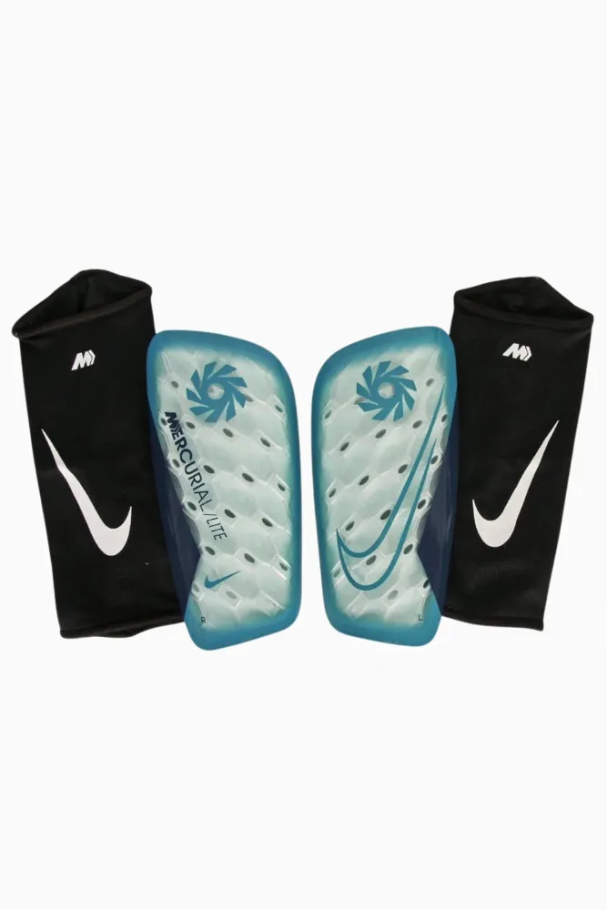 Футбольные щитки Nike Mercurial Lite Erling Haaland - синий