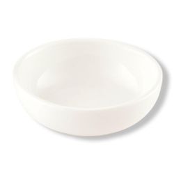 Соусник 40 мл d 6 см h2,5 см круглый белый фарфор P.L. Proff Cuisine [6]