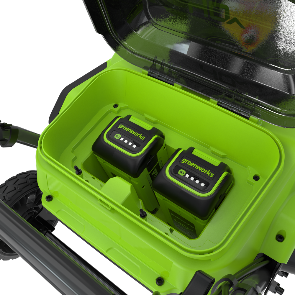 Снегоуборщик аккумуляторный бесщеточный Greenworks GD40STX2, 40V, 51 см, с 1хАКБ 5 Ач и ЗУ (2603407UG)