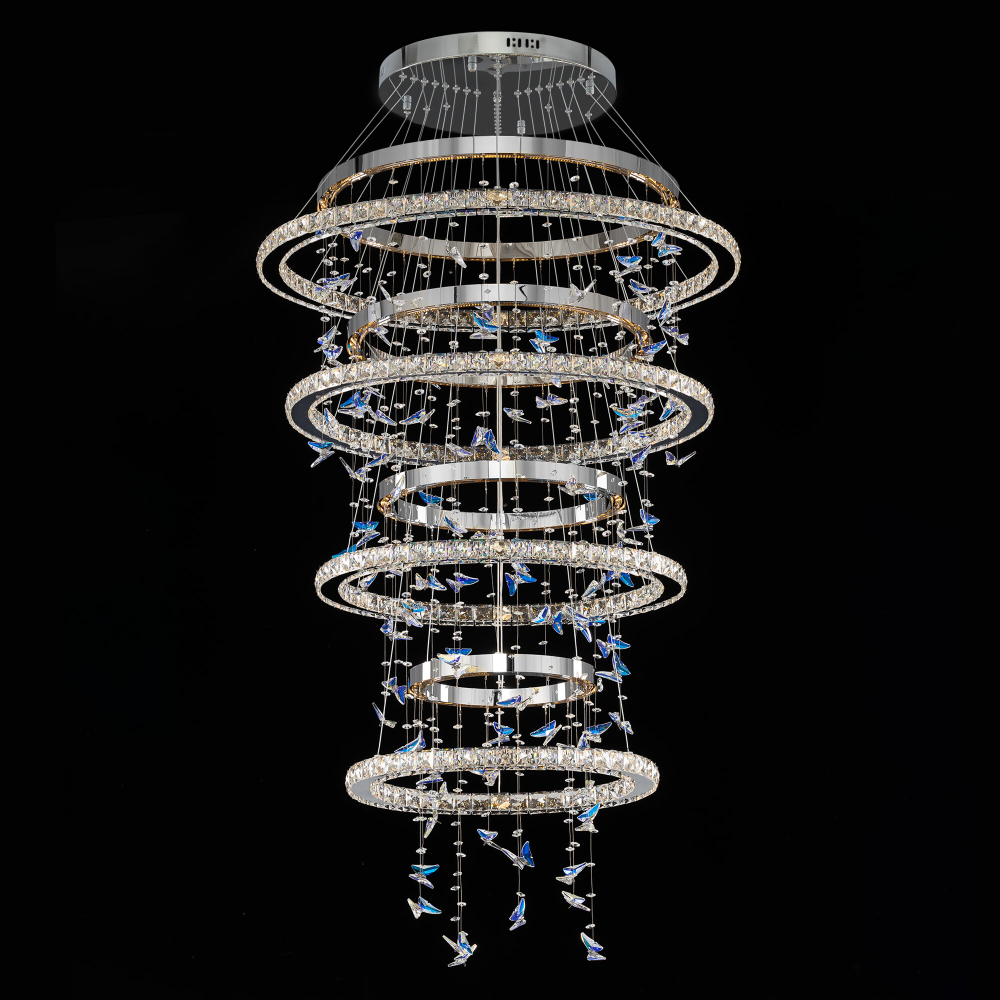 Citilux ETERA CL322090 LED Люстра хрустальная с пультом