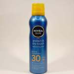 Солнцезащитный спрей Nivea Sun Protect & Dry Touch SPF30 200 мл (Германия)