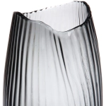 Ваза стеклянная «GREY GLASS» 15,5*23*9см