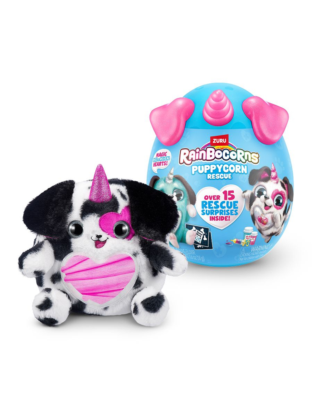 Мягкая игрушка Rainbocorns Puppycorn серия 5, розовый