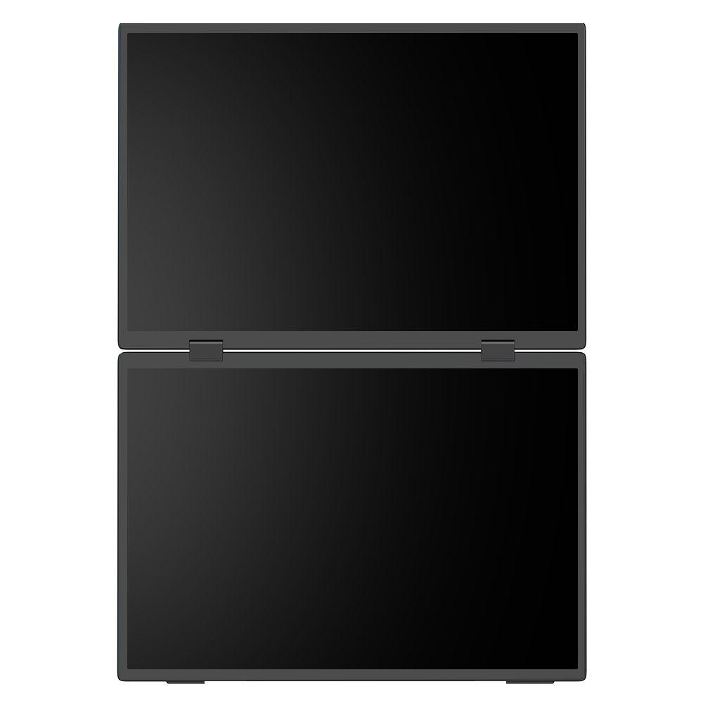 15.6" Портативный двойной монитор с откидной подставкой Delta Lite FHD IPS 1980х1080, 60 Гц
