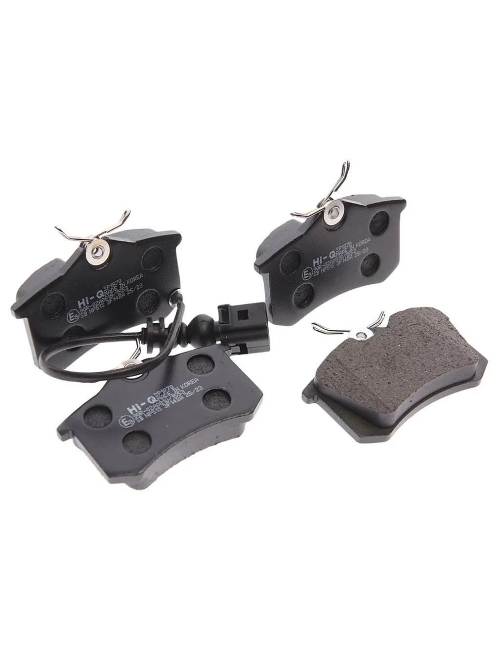 Колодки тормозные VW AUDI SEAT SKODA задние (4шт ) SANGSIN