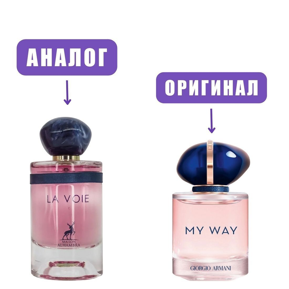AL HAMBRA LA VOIE edP 100ml lady (версия ArmMyWay)