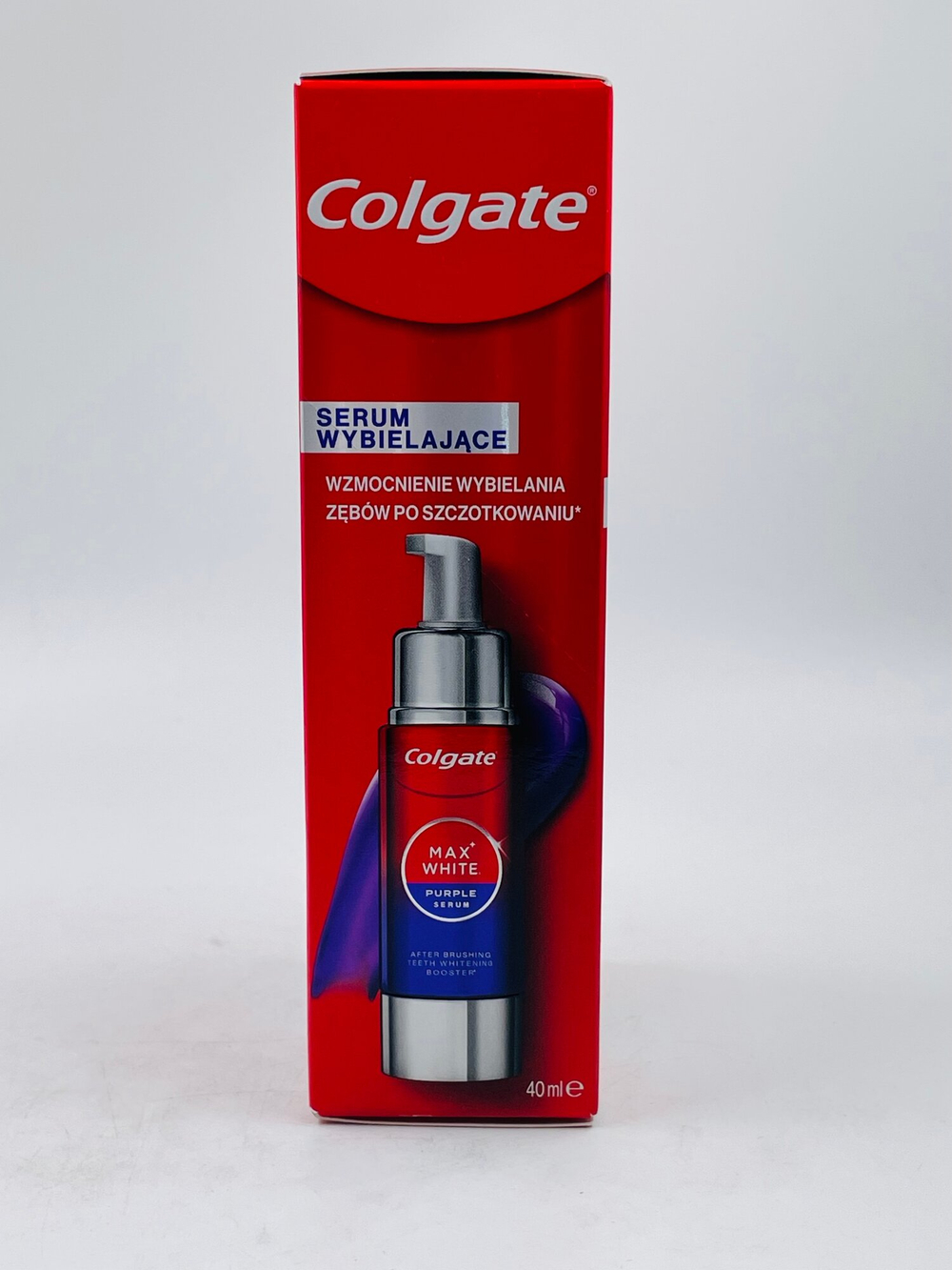 Сыворотка для отбеливания зубов  Colgate Max White Purple Serum, 40 мл