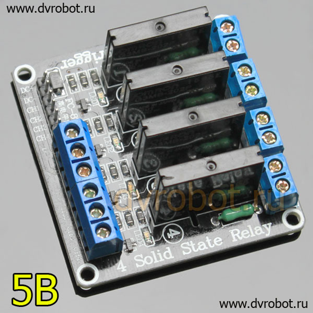 Твердотельное реле 4.0 DC-AC 2А -5В