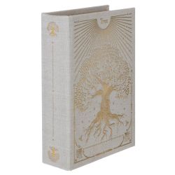 GAEM Шкатулка-книга с кодовым замком, L18 W6,5 H27 см