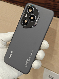 Задняя крышка ОPИГИHAЛ для Honor 400 Pro (DNP-NX9) - задняя стеклянная панель. Цвет: Чёрный / Black