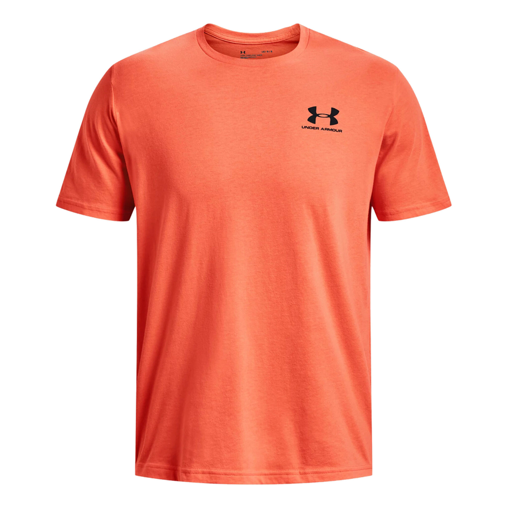 Мужское теннисное поло Under Armour Sportstyle Graphic T-Shirt Men - Orange