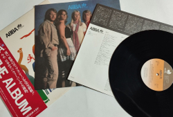 Винтажная виниловая пластинка LP ABBA АББА The Album (Japan 1978) (Obi) (EX)