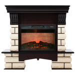 Каминокомплект Real Flame Kavkaz 24/25,5 AO с очагом Irvine 24