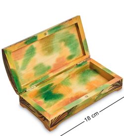 МР-16/33-B Шкатулка «Альфонс Муха - Драгоценные камни. Рубин»