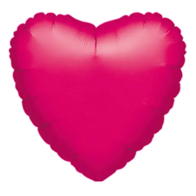 СЕРДЦЕ 18" Металлик Fuchsia