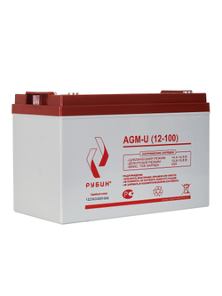 Аккумулятор РУБИН 12V 100Ah AGM ( 100Ач / 12В ) AGM