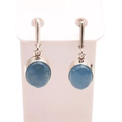 Серьги из аквамарина