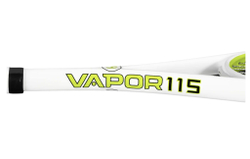 Harrow Vapor 115 Custom Raneem El Welily (2024), Squash Racket, White/Green