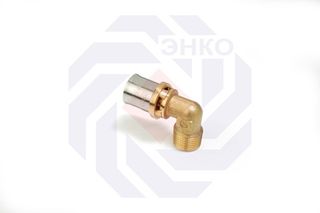 Пресс-фитинг отвод 90° НР GIACOMINI RM 26⨯¾