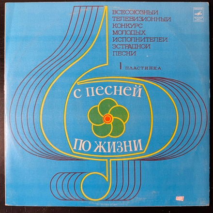 Виниловая пластинка Сборник Конкурс Молодых Исполнителей Эстрадной Песни LP Мелодия