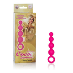 Анальная ёлочка Booty Beads (Цвет: розовый)