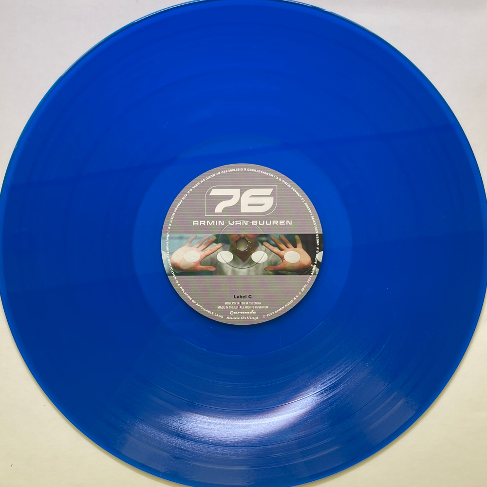 Armin van Buuren ‎– 76 2LP (Европа 2021г.) Blue