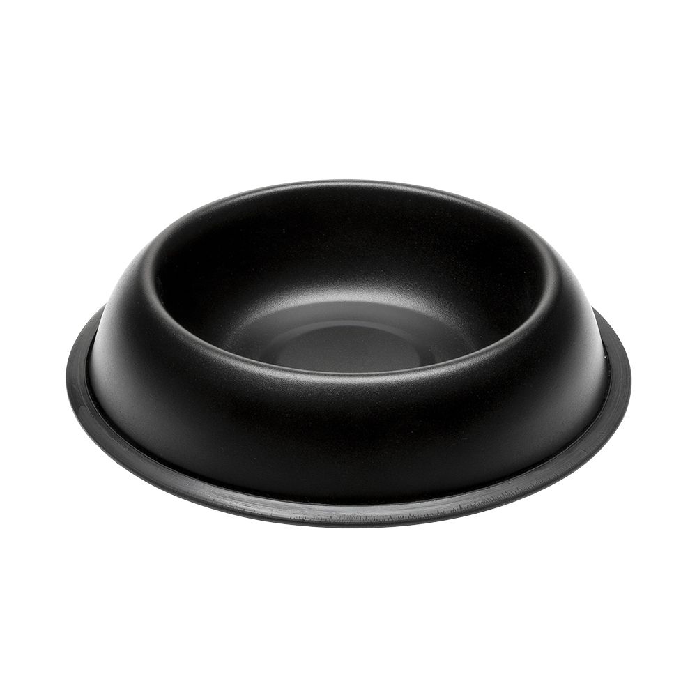 Ferplast Миска MIRA KC 72 металлическая, лакированная, черная 0,5 л Ferplast Миска MIRA KC 72 металлическая, лакированная, черная 0,5 л