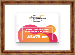 Рама 45x75 для картин и фотографий