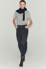 ДЖИНСЫ TAPERED С ВЫСОКОЙ ПОСАДКОЙ — ZW COLLECTION — ZARA