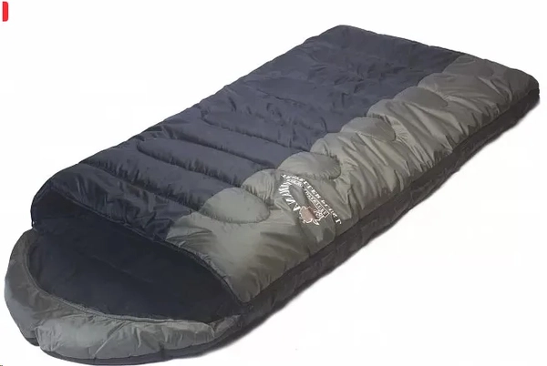 Спальный мешок  TRAVELLER PLUS L-zip от -12С (с подголовником 230x90см)INDI