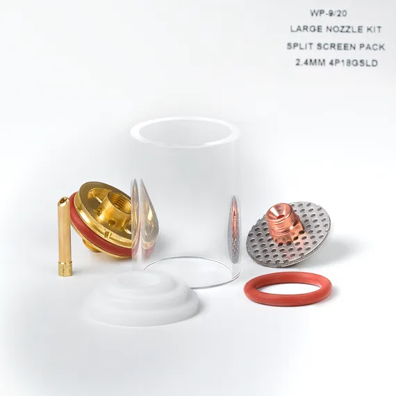 OSA START Custom Set 3 (9/20 TIG L GAS LENS 2.4MM 4P18GSLD3 35*47L)