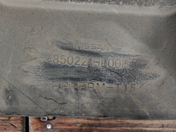 Бампер задний Nissan Qashqai 2 (J11) 17-23 Б/У Оригинал 85022HL00H