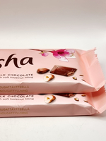 молочный шоколад Fazer Geisha с начинкой из тертого ореха (2 шт по 100 г) 200 г (Финляндия)