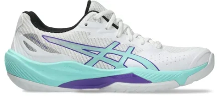Женские кроссовки для бадминтона/сквоша Asics Beyond FF 2 - white/illuminate mint