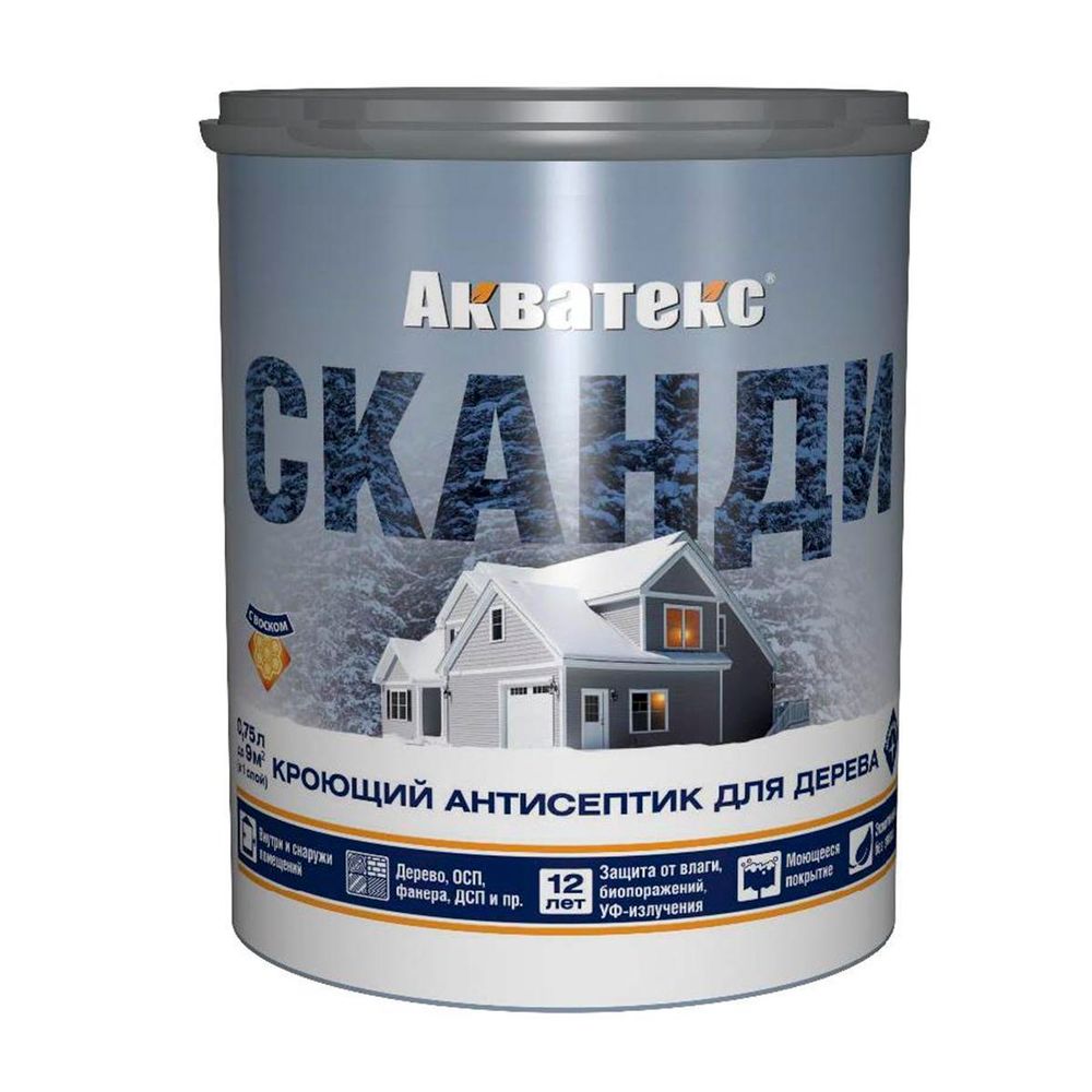 Антисептик АКВАТЕКС СКАНДИ (лакрица) 0,75л Антисептик АКВАТЕКС СКАНДИ (лакрица) 0,75л