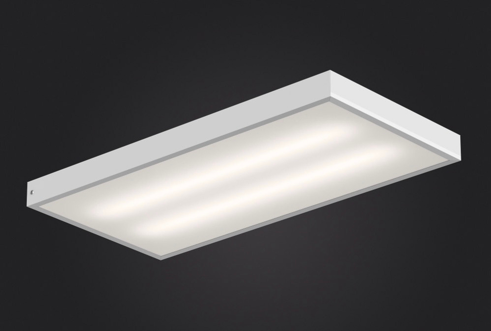 Светильник LED ДВО 26Вт 5000К 3375Лм призма IP40 595х295х40мм DARKLUM