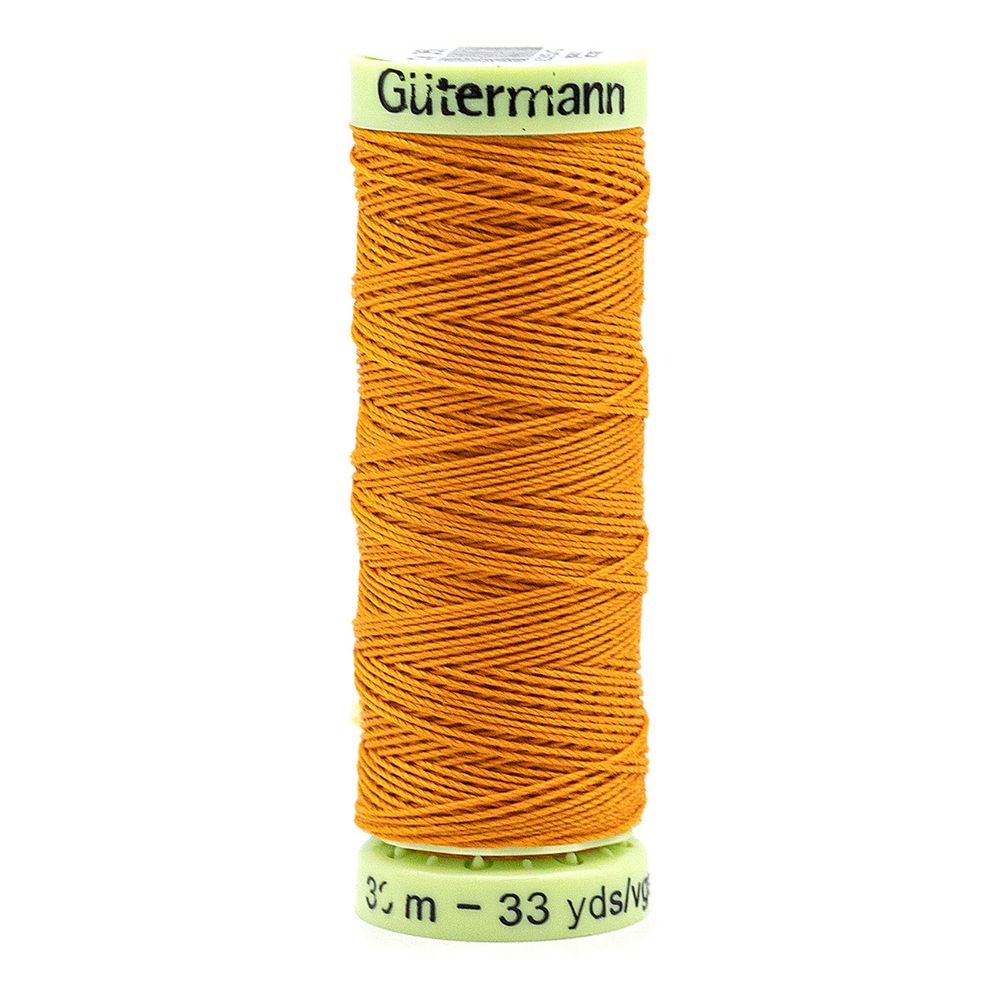 Нитки отделочные Gutermann Top Stitch 30 (30 метров), 5 кат. | 350 св.оранжевый