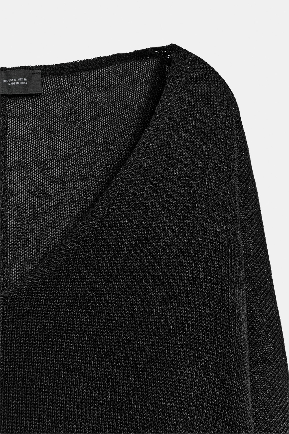 ДЖЕМПЕР С V-ОБРАЗНЫМ ВЫРЕЗОМ — ZARA