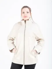 Куртка женская кожаная большие размеры