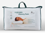 Подушка массажная + эргономичная Memory Foam 35х55